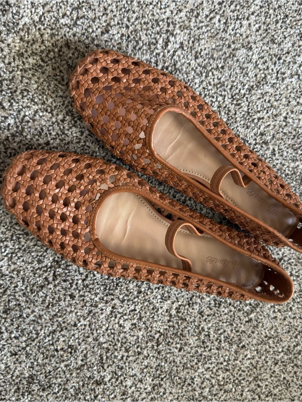Madewell Woven Leather Flats - Picture 3 of 5